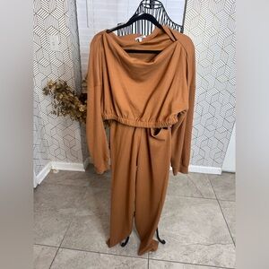 Brown pant set XL